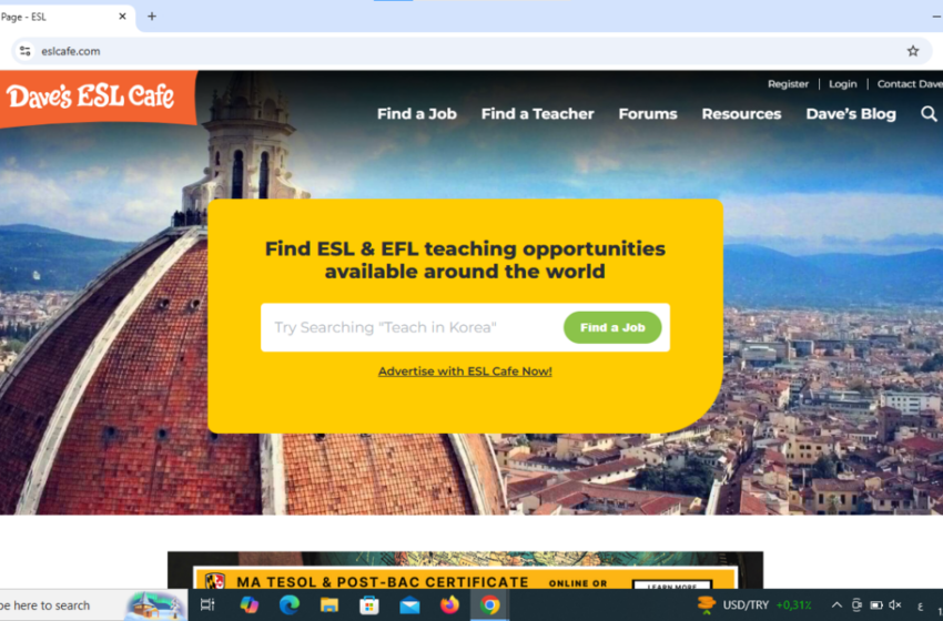  ESL Cafe أبرز المنصات المجانية في تعلم أسس اللغة الإنجليزية