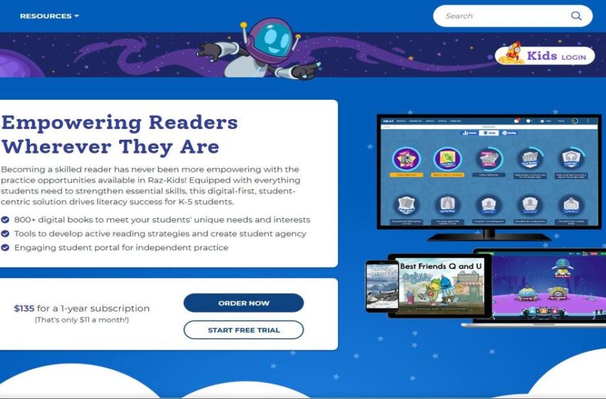 الاستفادة من موقع Raz Kids