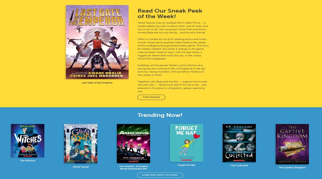 الاستفادة من موقع Scholastic Kids