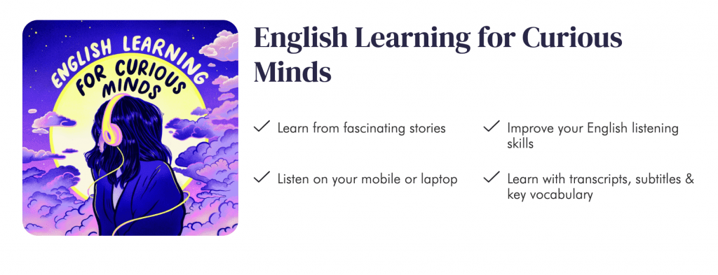 بودكاست English Learning for Curious Minds