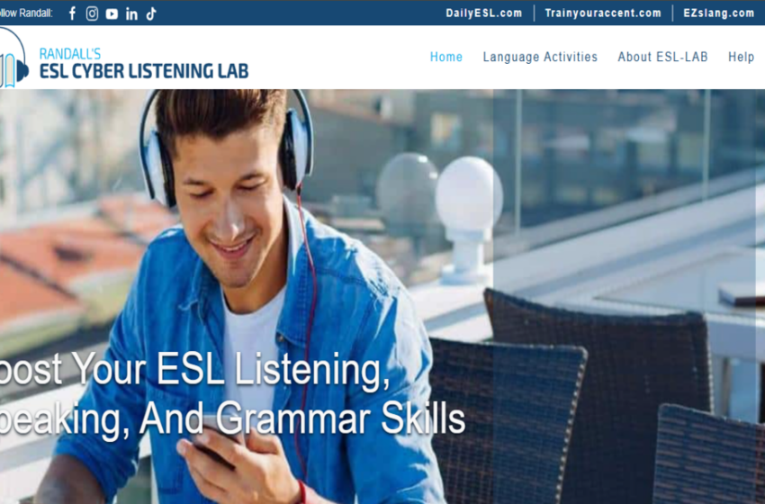 موقع Randall's ESL Cyber Listening Lab