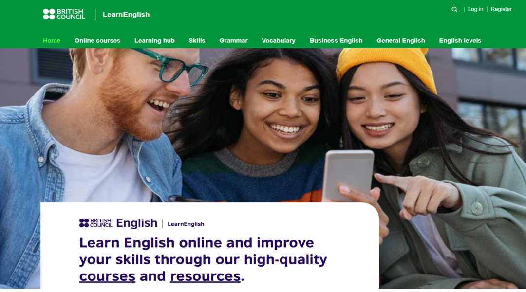 منصة LearnEnglish