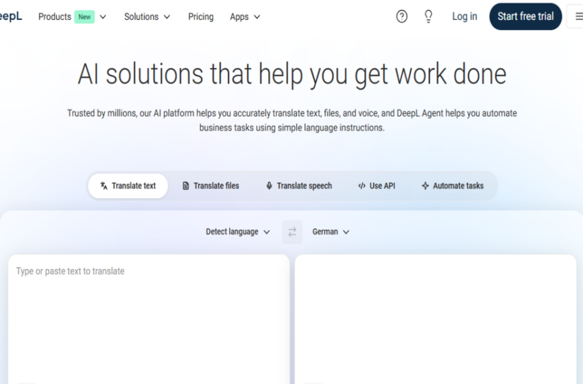 مراجعة موقع DeepL