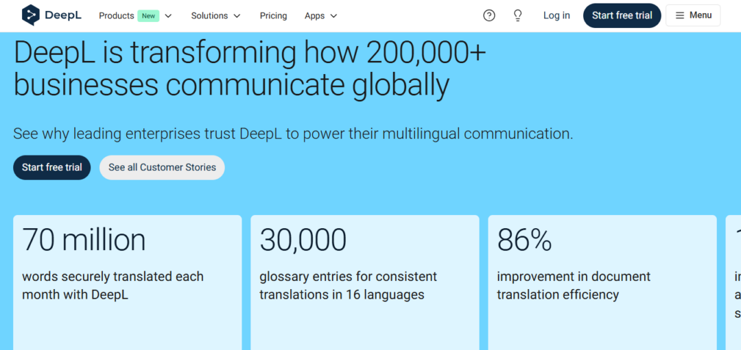 مراجعة موقع DeepL