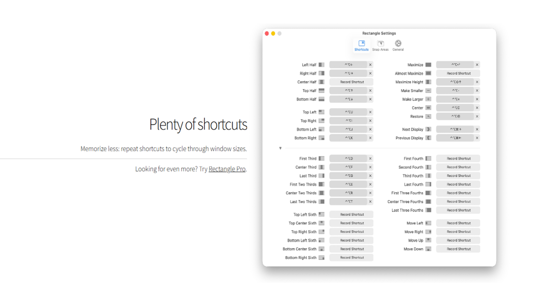 برنامج Rectangle