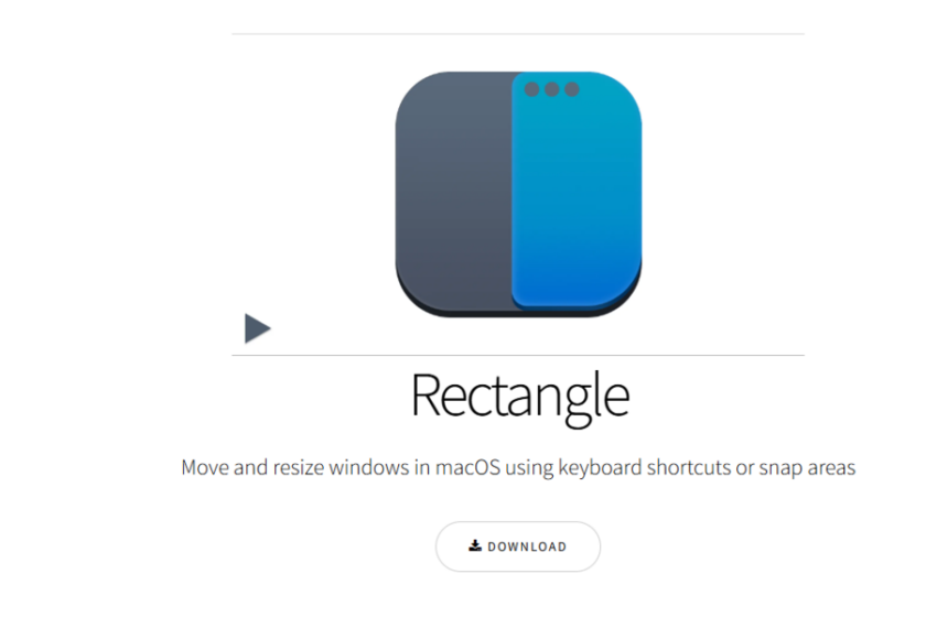 برنامج Rectangle