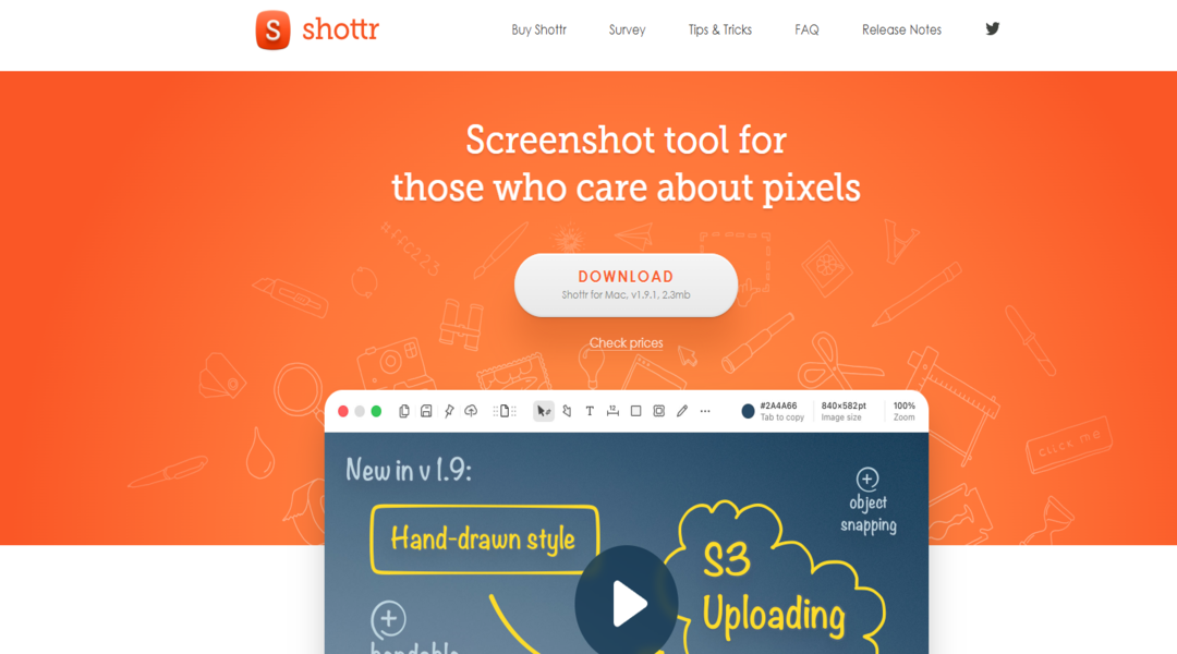 تطبيق Shottr