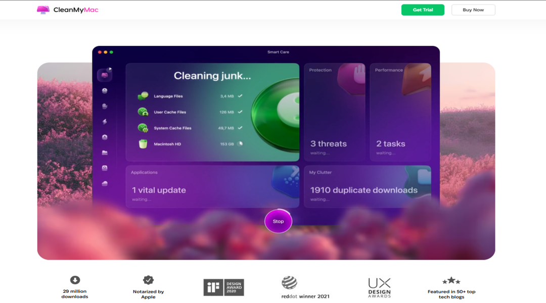 شرح برنامج MacPaw CleanMyMac