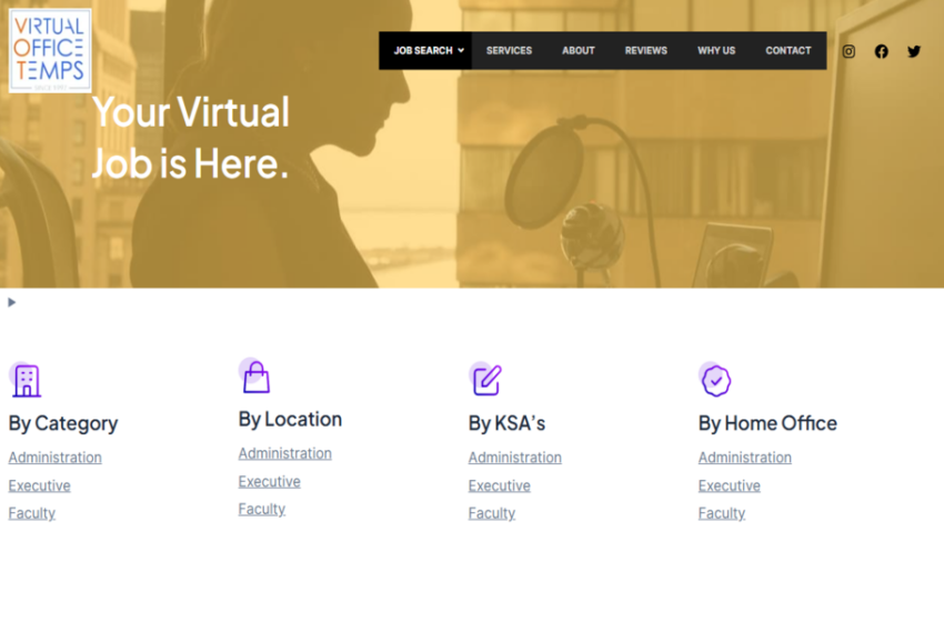 موقع Virtual Assistant