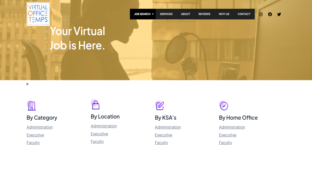 موقع Virtual Assistant