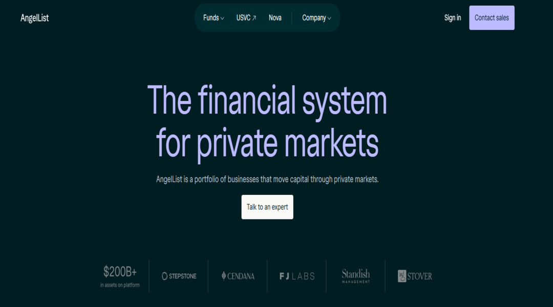موقع AngelList