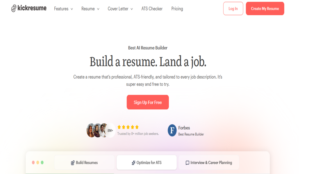 موقع Kickresume